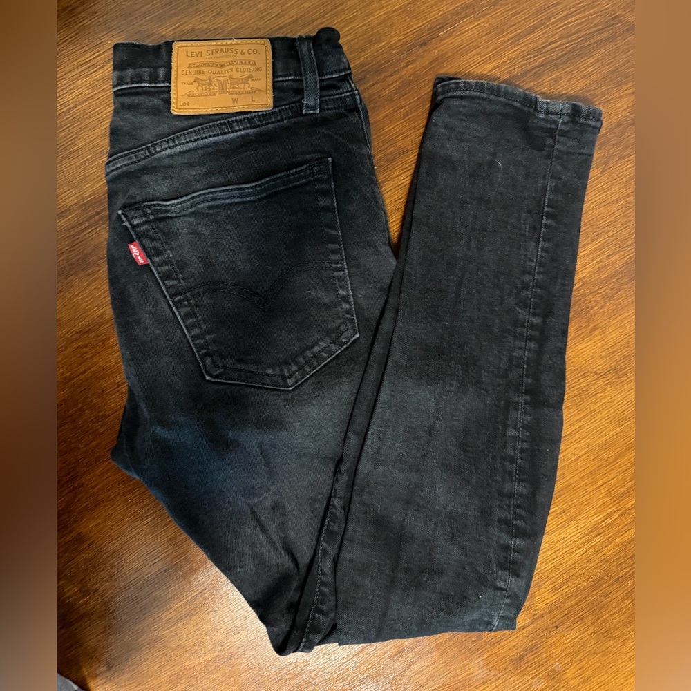 Levi's Faded Black Wash Premium Jeans